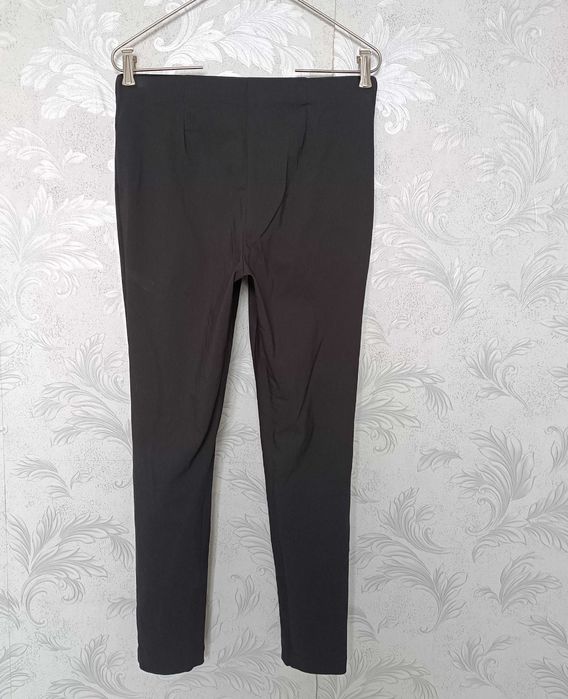 р 12/ євро 40 / 46-48 чорні штани щільний трикотаж суперстрейчеві TU