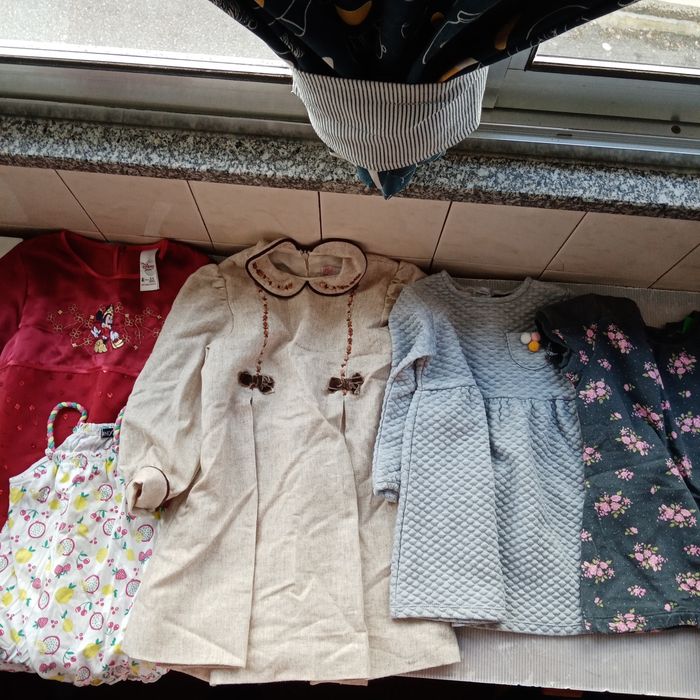Lote roupa menina até 3 anos