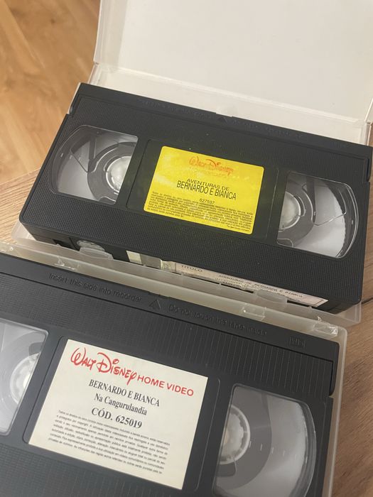 Conjunto vhs bernardo e bianca