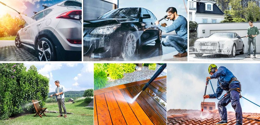 Мощная автомойка KRAFT&DELE KD432 Мийка високого тиску для авто Польша