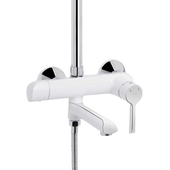 Душова система універсальна Grand, Chrome/White на три споживача