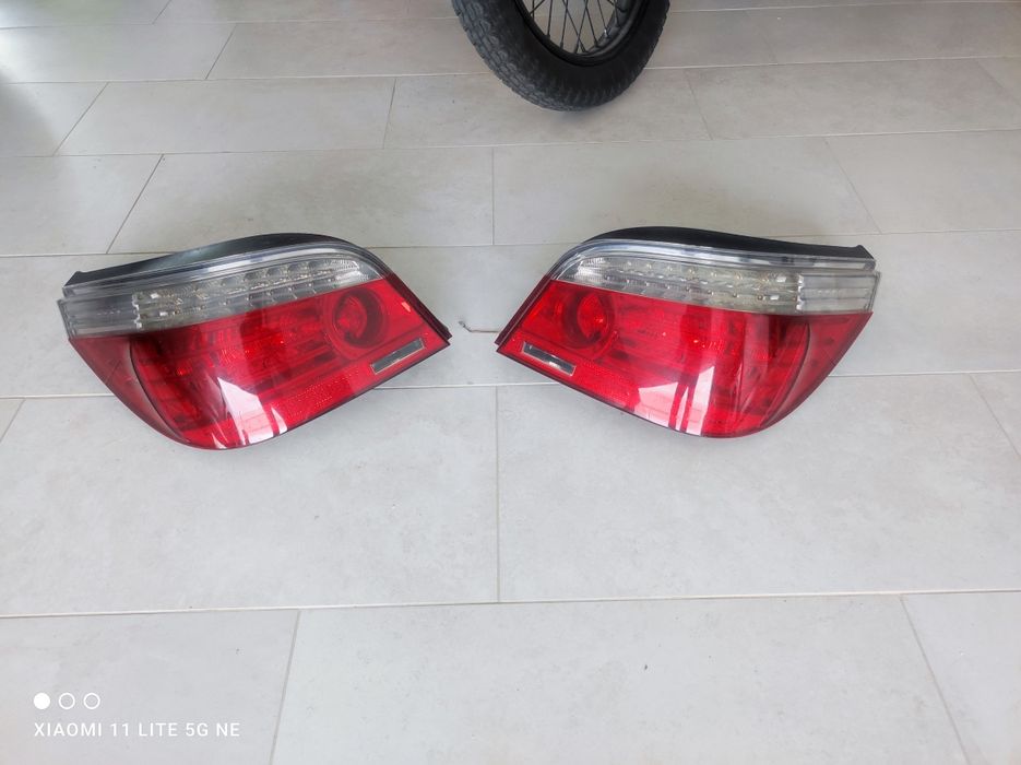 Farolins BMW E60 em led LCI originais
