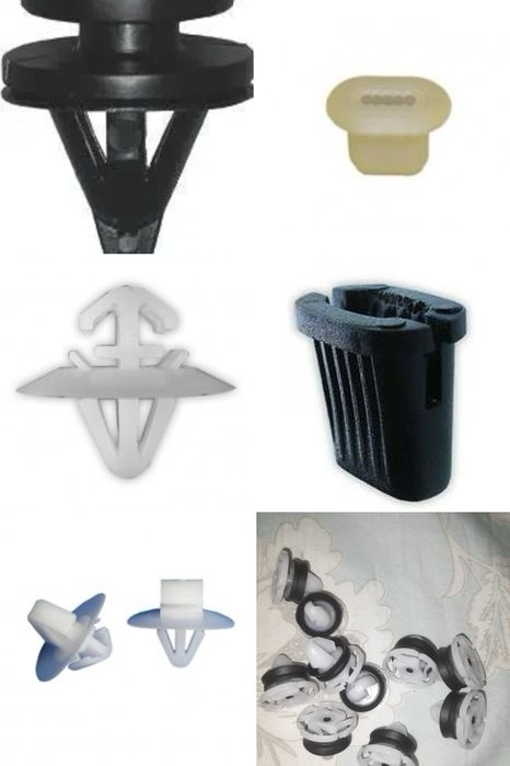 Кліпси кріплення салону, листви, упор капоту - Renault Iveco Citroen