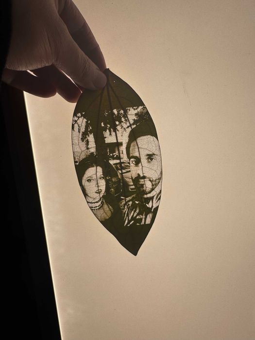 Quadro Personalizado em Folha Natural - Arte Exclusiva