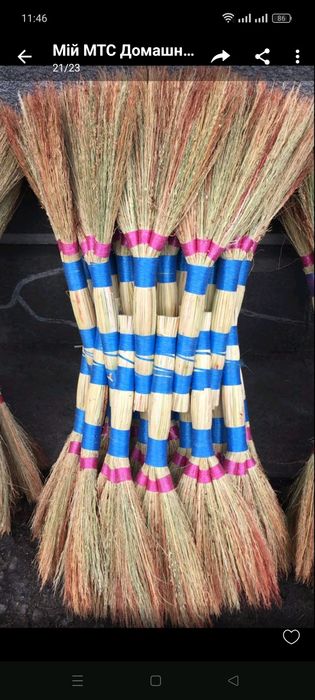 ПРОДАМ ВІНИКИ сорго. Веники