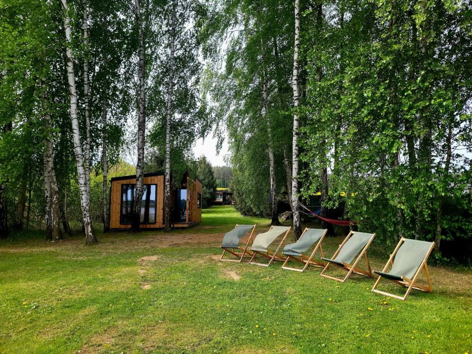 Domek z sauną nad jeziorem,cisza,wędkowanie,las,łowisko,plaża