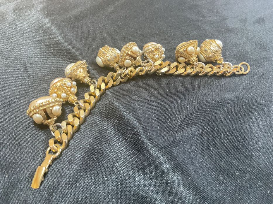 Pulseira vintage metal 22 cm