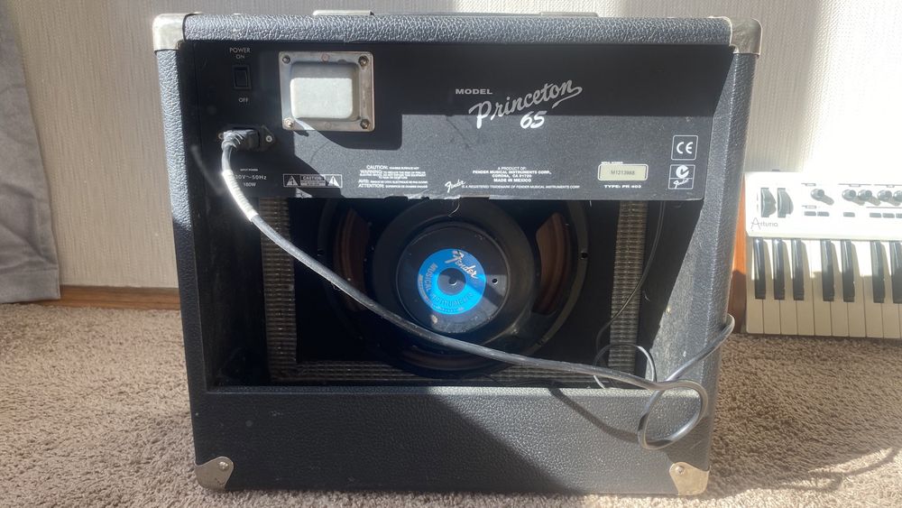 Fender princeton 65 комбопідсилювач