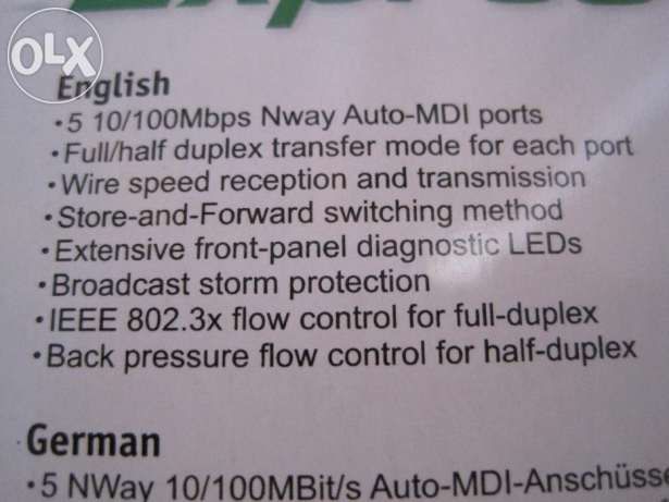 D-Link 5-Port Switch64284523086083122