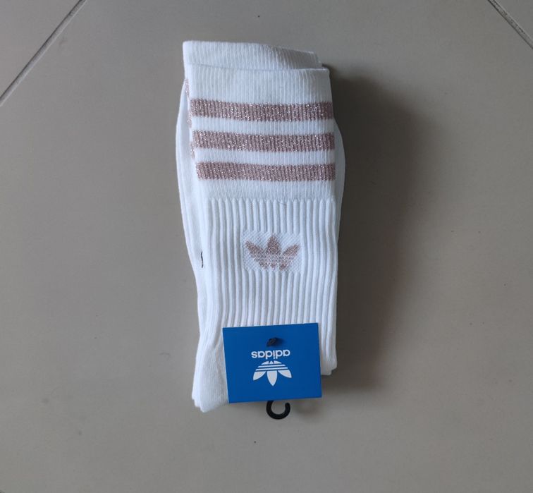 Skarpety damskie Adidas brokatowe XL