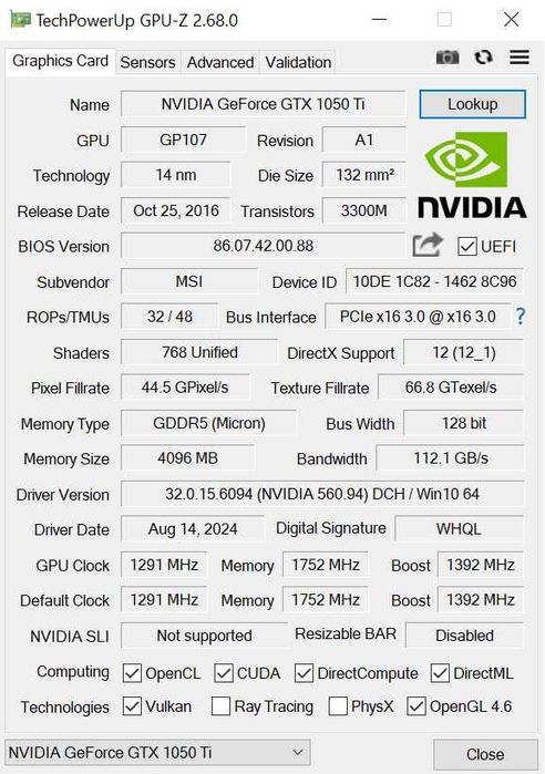 HP 8300 Elite SFF I5-3570,16GB RAM,256GB SSD,GTX 1050 Ti,Audigy,Win10