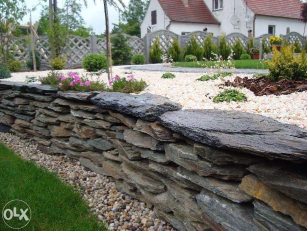 Kamień do ogrodu, Kamień murowy, Murki Oporowe