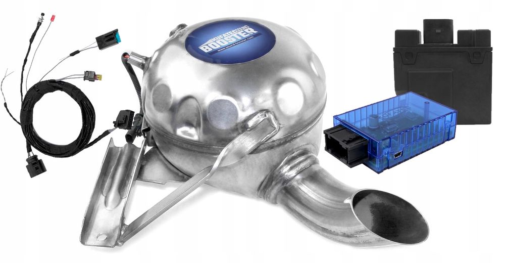 Aktywny układ wydechowy Sound Booster głośni + moduł + okabl VOLVO V60