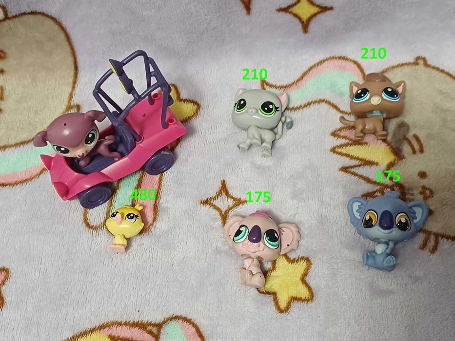 Littlest Pet Shop City Rides Labrador and Duckling Buggy