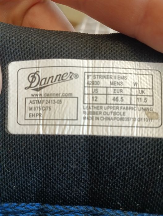 Черевики тактичні, Берці Danner Striker II GTX Артикул: DNR 42930