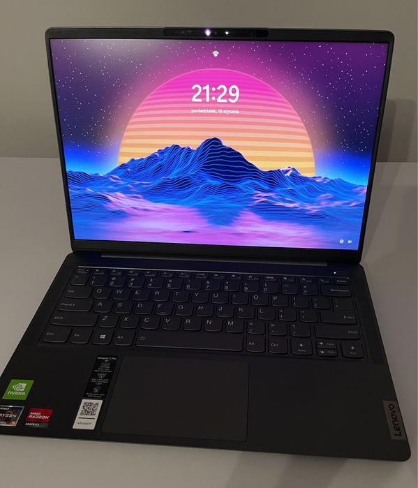 (Idealny stan) Lenovo IdeaPad 5 Pro-14 Ryzen 5/16GB/1TB/Win11 MX450