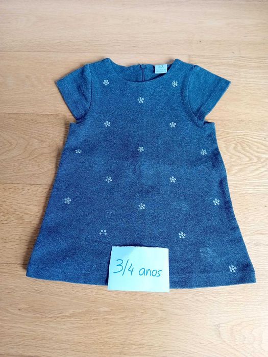 Lote de roupa de menina - 3/4 e 4/5 anos