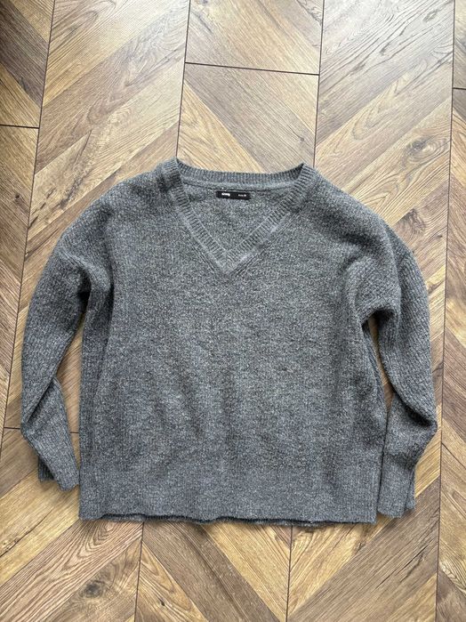 Szary sweterek Sinsay M
