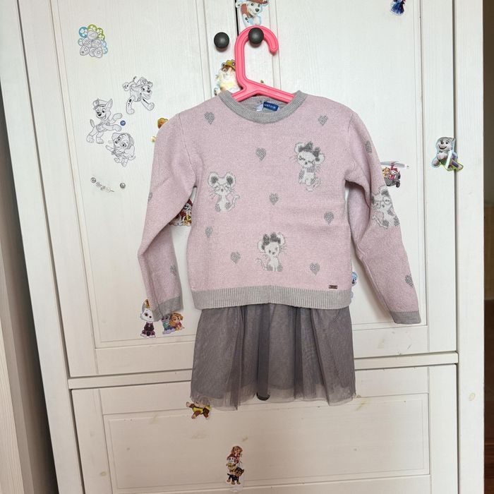 Sukienka i sweterek Mayoral