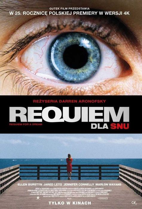 Plakat filmowy "Requiem dla snu" 68 x 98 cm