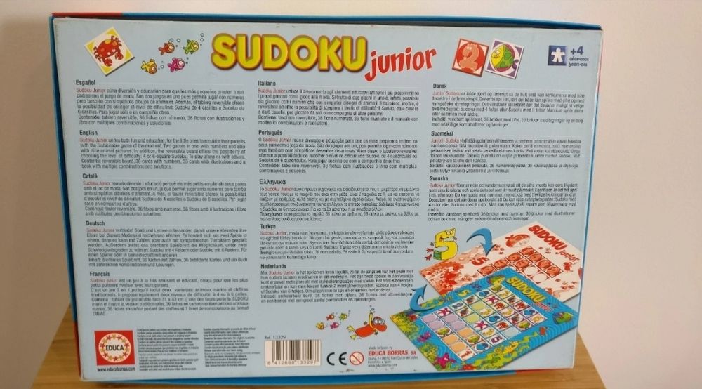 Sudoku Júnior - jogo educativo para crianças