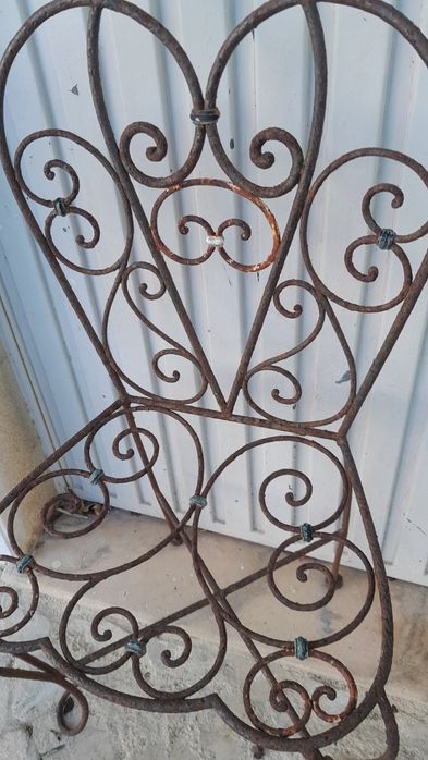 Cadeira em ferro