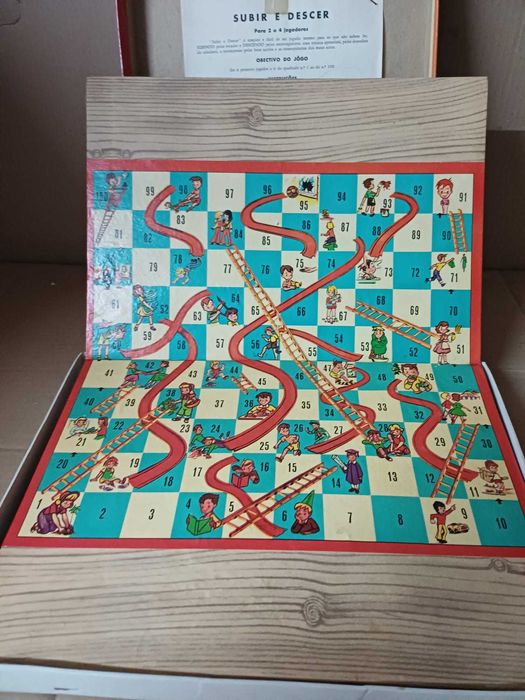 Jogo Subir e Descer - Nedina - Vintage (Completo)