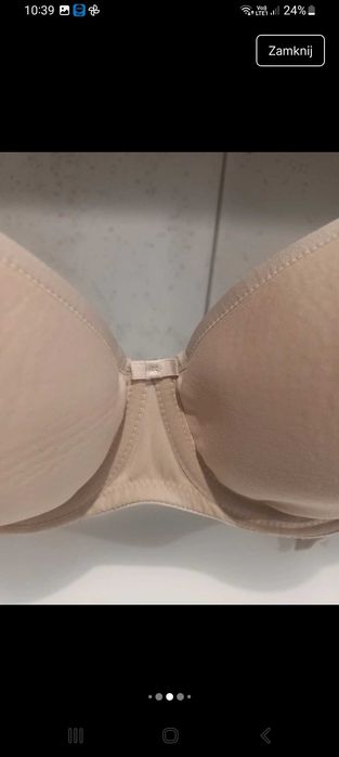 Biustonosz do karmienia 75e nipplex beżowy cielisty