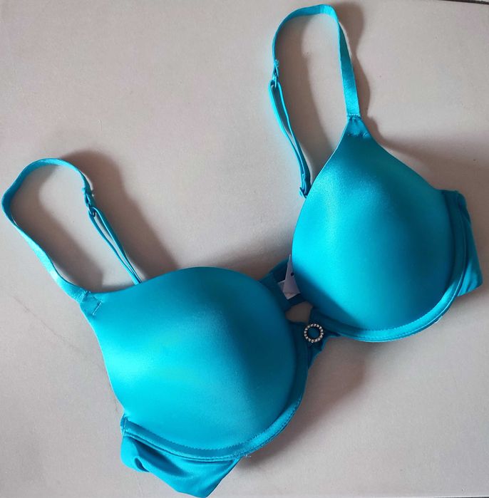 Nowy biustonosz (36B)80 B satyna Primark