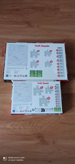 Puzzle Trefl zestaw koci domek Gabi i Rainbow high