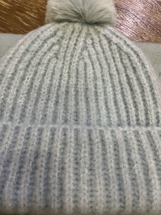 Зимний комплект,серо-голубой цвет