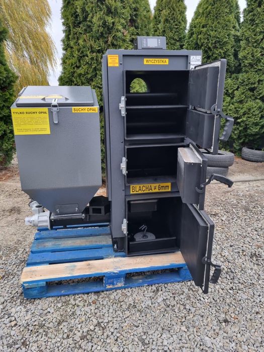 Kocioł Piec CO 25 kw EKOENERGIA KRZYSTAL do 180-220m 5klasa Ecodesign
