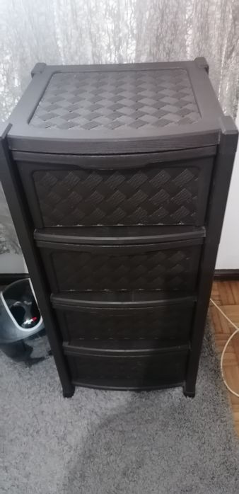 Estante multiusos 4 gavetas de plastico