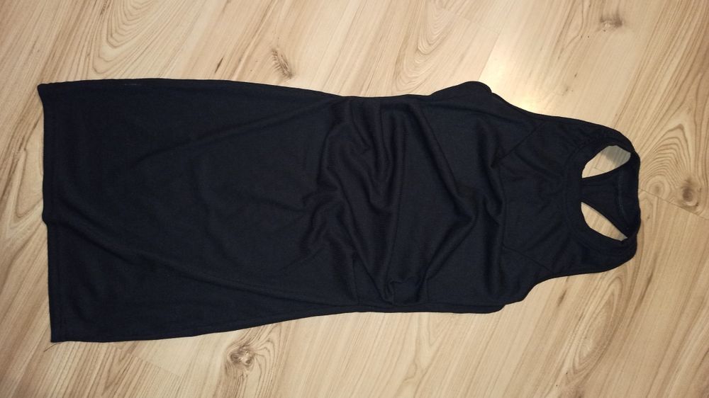 Sukienka czarna mini obcisła rozmiar S