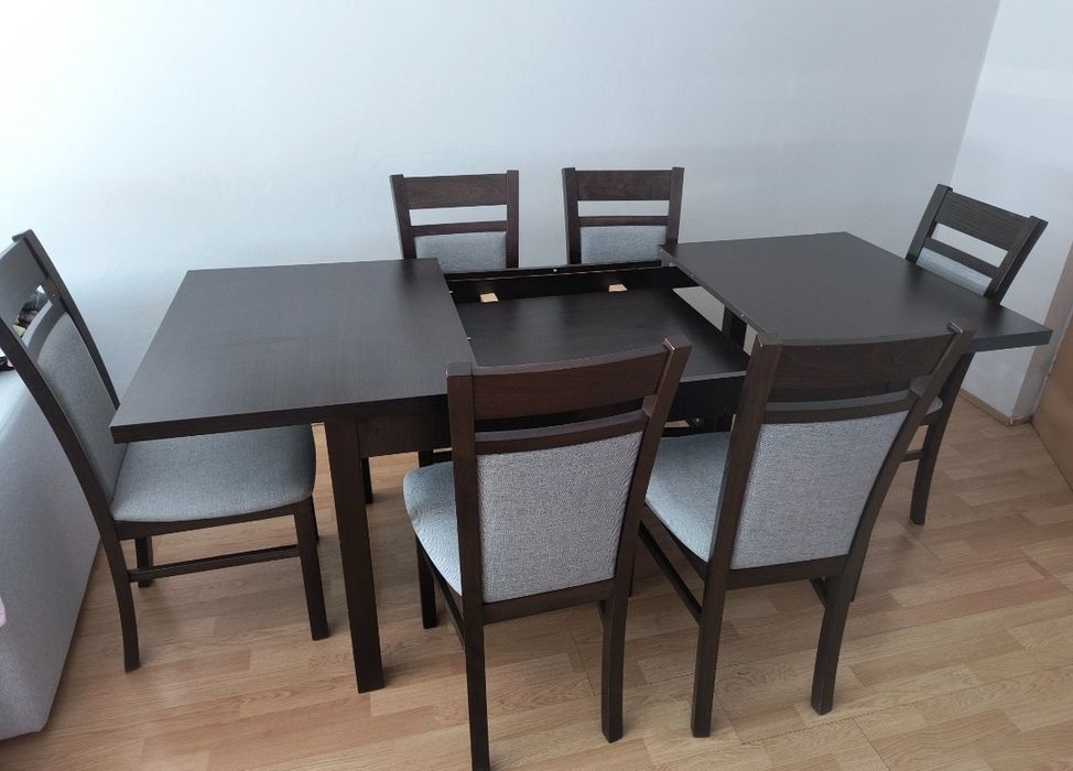 Stół rozkładany dl. 130cm szer. 80 cm + 80 cm