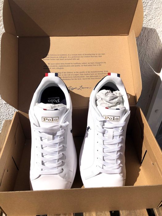 Sapatilhas Ralph Lauren Heritage Court II- Polo