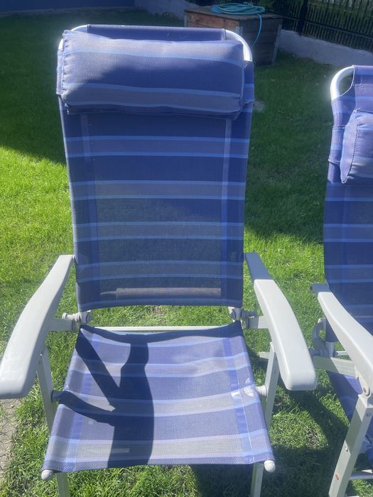 Berger- krzesla kempingowe 4 szt.