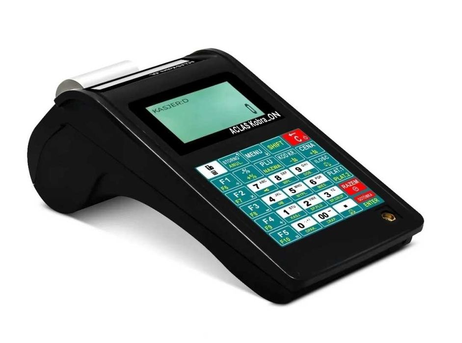 Kasa fiskalna Aclas Kobra ON LAN - idealna do sklepu i usług. HIT