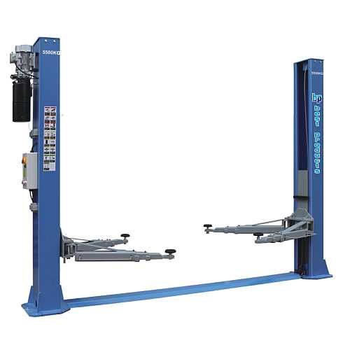 Podnośnik dwukolumnowy  BESTLIFT 255DE 5,5 tony busy dostawcze KAMPER