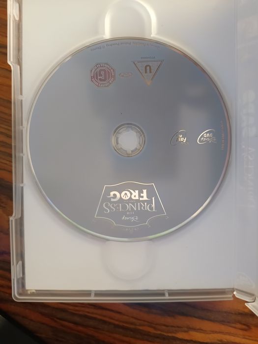 DVD Disney a princesa e o sapo