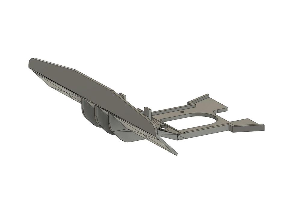Pára-choques Nikko Turbo Panther II impressão 3D ficheiro STL