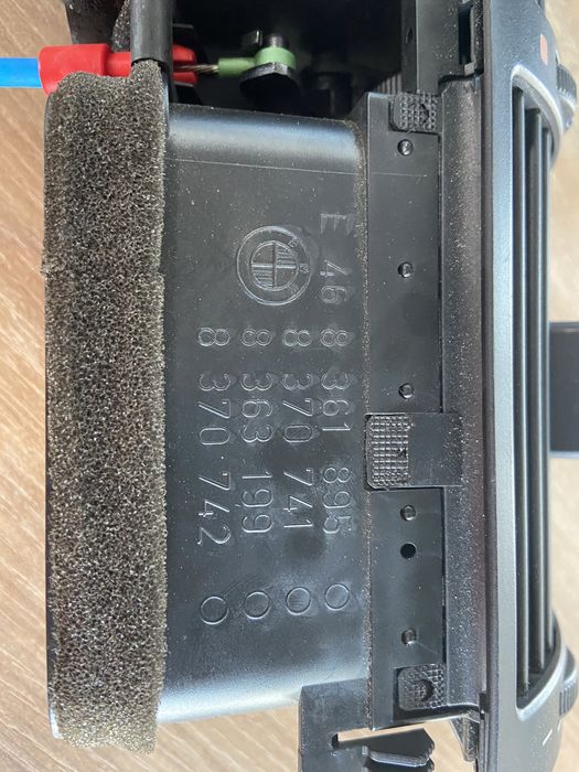 Воздуходув Центральный Дефлектор БМВ Е46 Е39 Идеал Воздуховод Салона