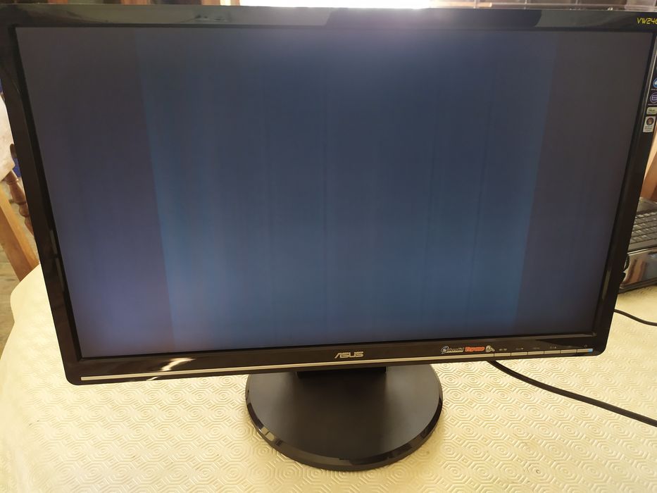 Monitor ASUS VW246 Full HD avariado para reparação ou peças