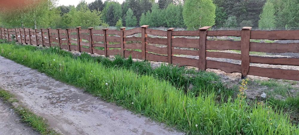 Płot drewniany typu "Rancho"
