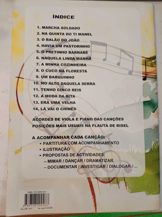 Livro Canções Acorde e Letras - Ref.: L-8