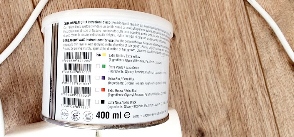 Podgrzewacz do wosku plus wosk