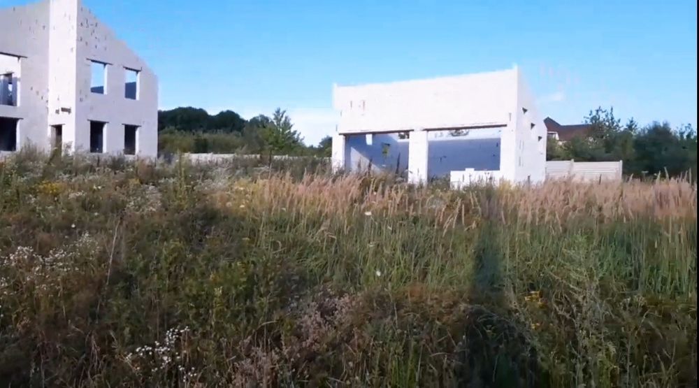 Продам участок 12с с недостроем с.Затишне Бабки/Высокий