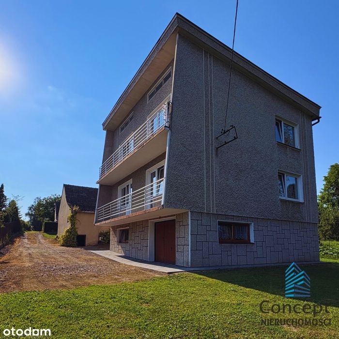 Dom 150 m² z garażem i stodołą – Złota, 26 ar