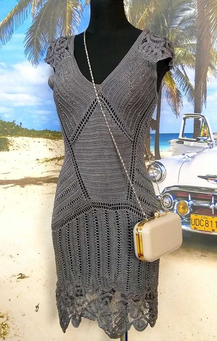 KAREN MILLEN koktajlowa sukienka r. XS
