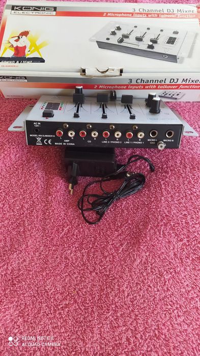 Professional Mixer (3 Channels, Koning)64737898321155121